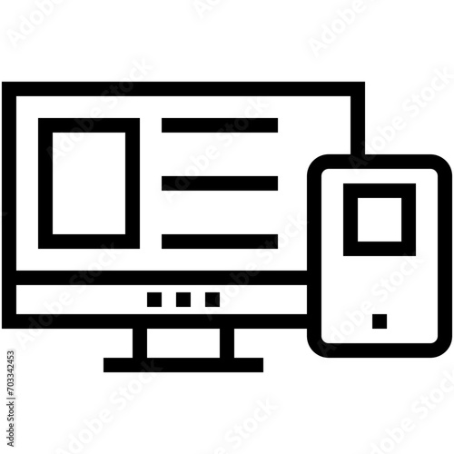 Responsive Vector Icon
