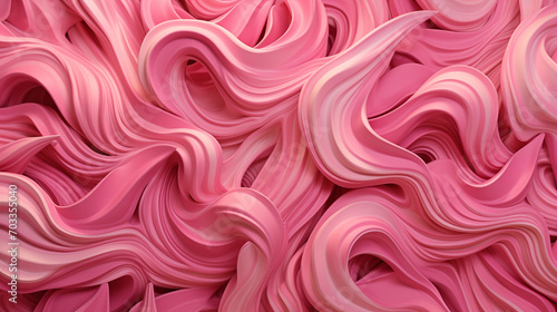 Pink Velvety Abstract