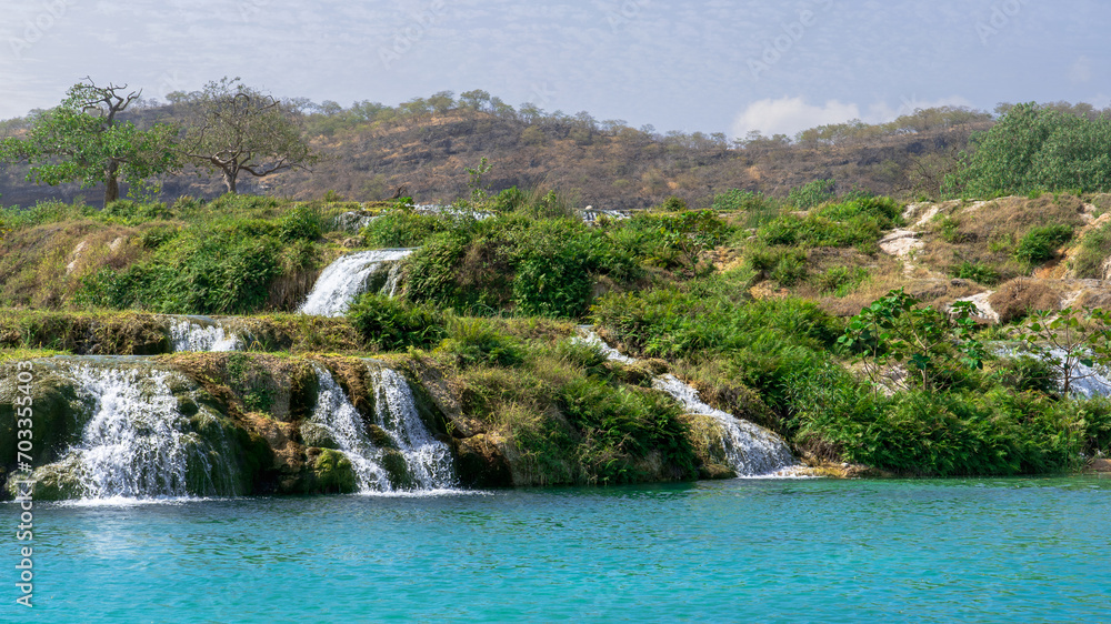 Wadi Darbat in the Dhofar region of Oman Wadi Darbat in the Dhofar region of Oman