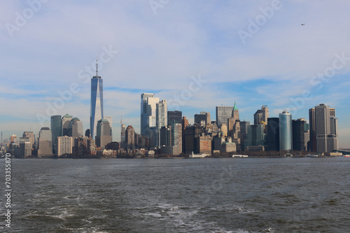 city skyline New York