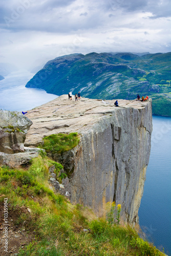 Preikestolen and surroundin...