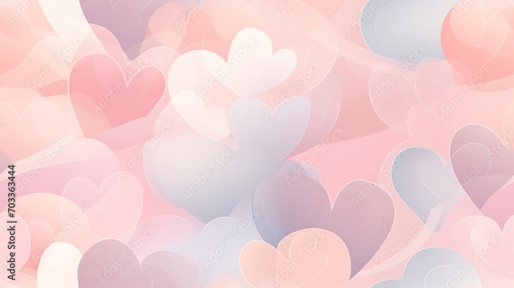  a bunch of pink and blue hearts on a pink and pink background for valentine's day or valentine's day.