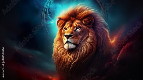 portrait of a lion © Ahmad