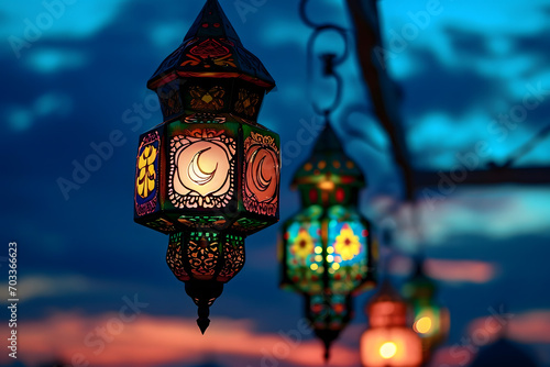 ramadan Kareem, Ramadan crescent moon, Eid Mubarak Islamic festival social media banner and Eid Mubarak Post Template, islam 