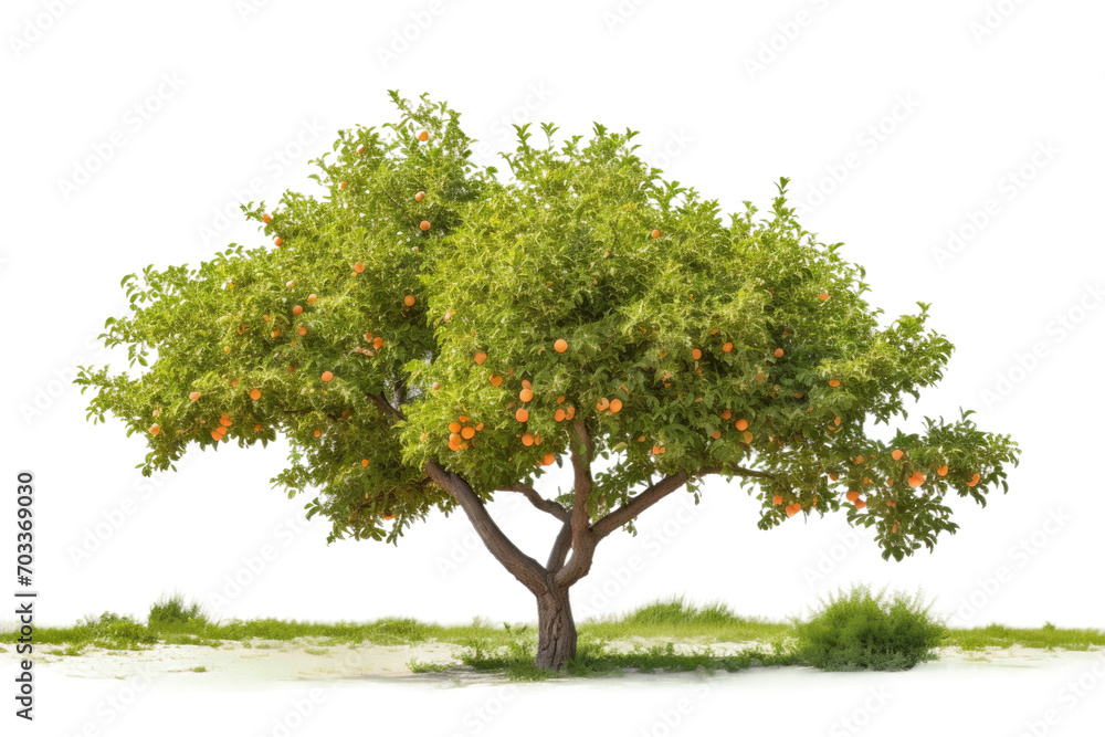 Apple Grove Majesty on Transparent Background, PNG, Generative Ai