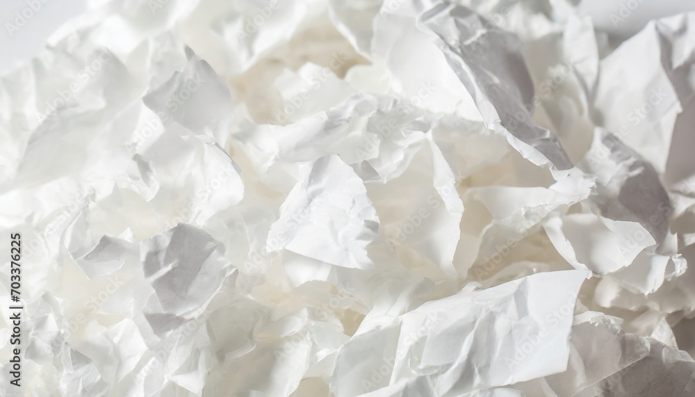 scraps of white paper as an abstract background scraps of white paper as an abstract background