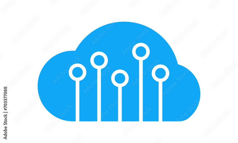 Internet data computing sign for technology company Internet data computing sign for technology company