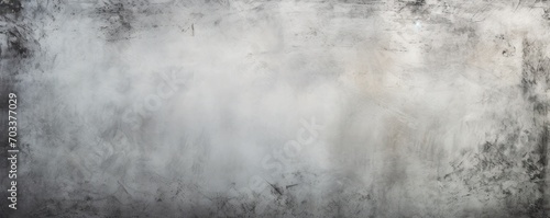 Faded silver texture background banner design photo