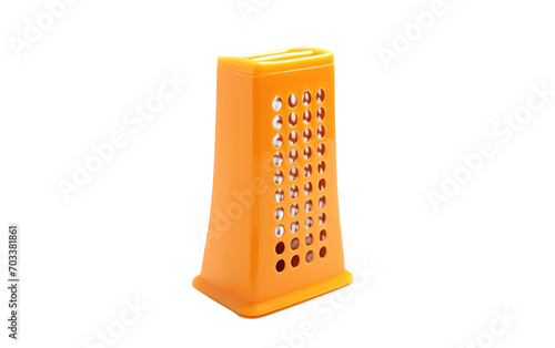 Admiring the Design and Joy of a Plastic Toy Grater in a Stunning Real Photo Isolated on Transparent Background.