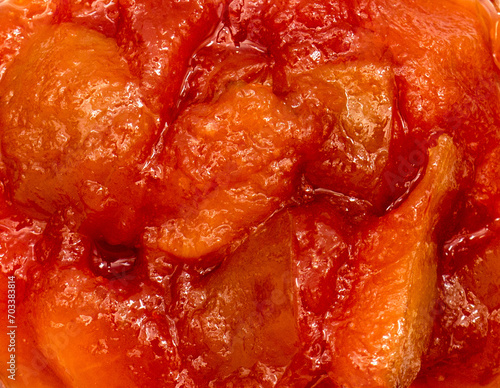 close up of a apricot jam © Mark Markau