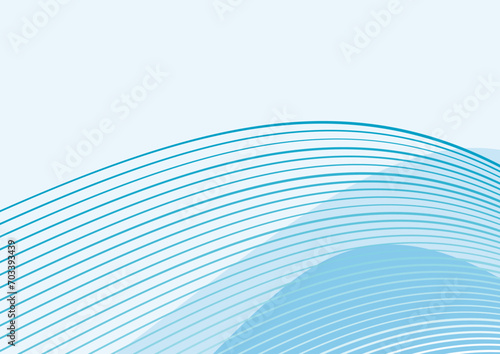 Abstract blue and white background vector