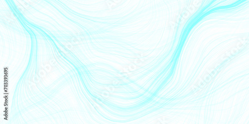 Tangled thin curves light blue undulating lines on a white canvas. Marble texture abstract soft color background vector Light blue vector texture. Light Purple Shining colored art with narrow line