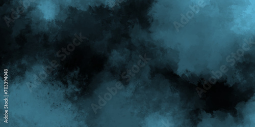 Teal background with clouds, dark teal grunge texture with grainy Light ink canvas for modern creative grunge design Watercolor on deep dark teal paper background vivid textured aquarelle painted