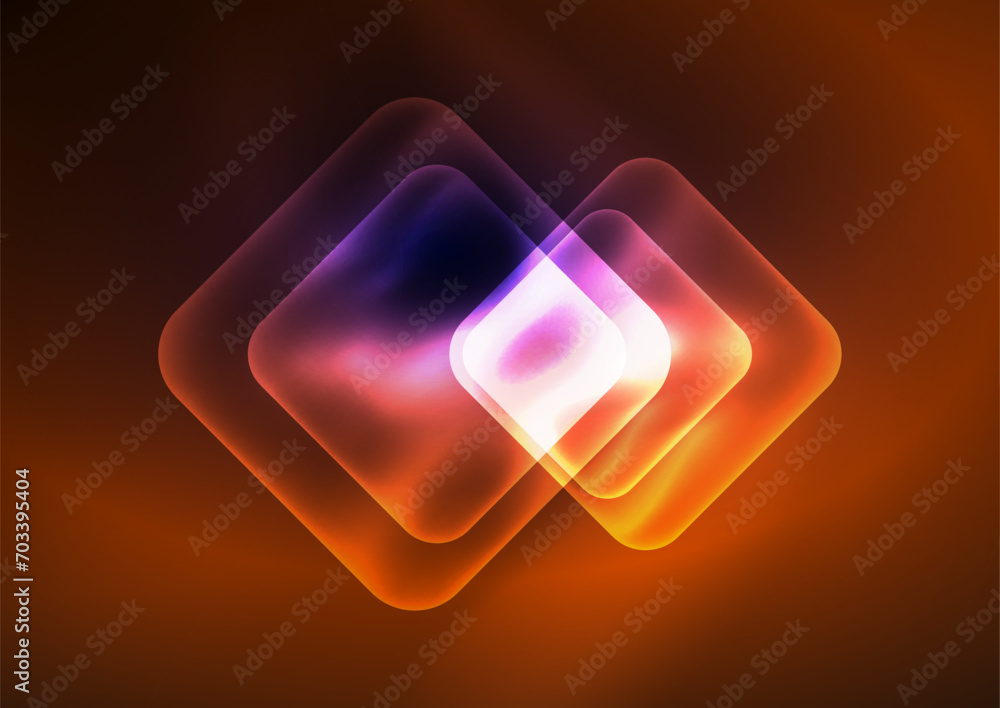 Trendy Square Blurred Color Abstract Background. Glowing lights. Vector Illustration For Wallpaper, Banner, Background, Card, Book Illustration, landing page Trendy Square Blurred Color Abstract Background. Glowing lights. Vector Illustration For Wallpaper, Banner, Background, Card, Book Illustration, landing page