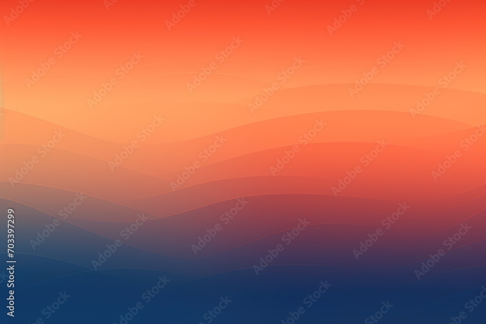 Dark orange navy pastel gradient background