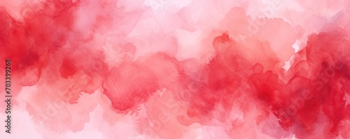 Crimson Red watercolor abstract background