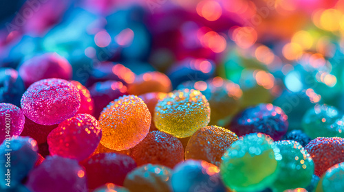 colorful candy background