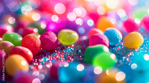 colorful candy background