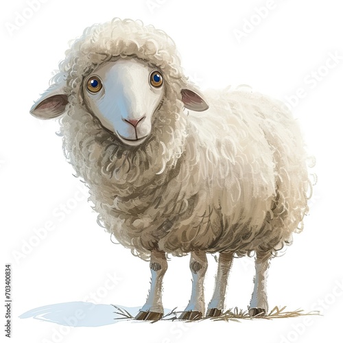 illustration of a sheep