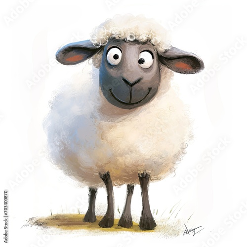 illustration of a sheep