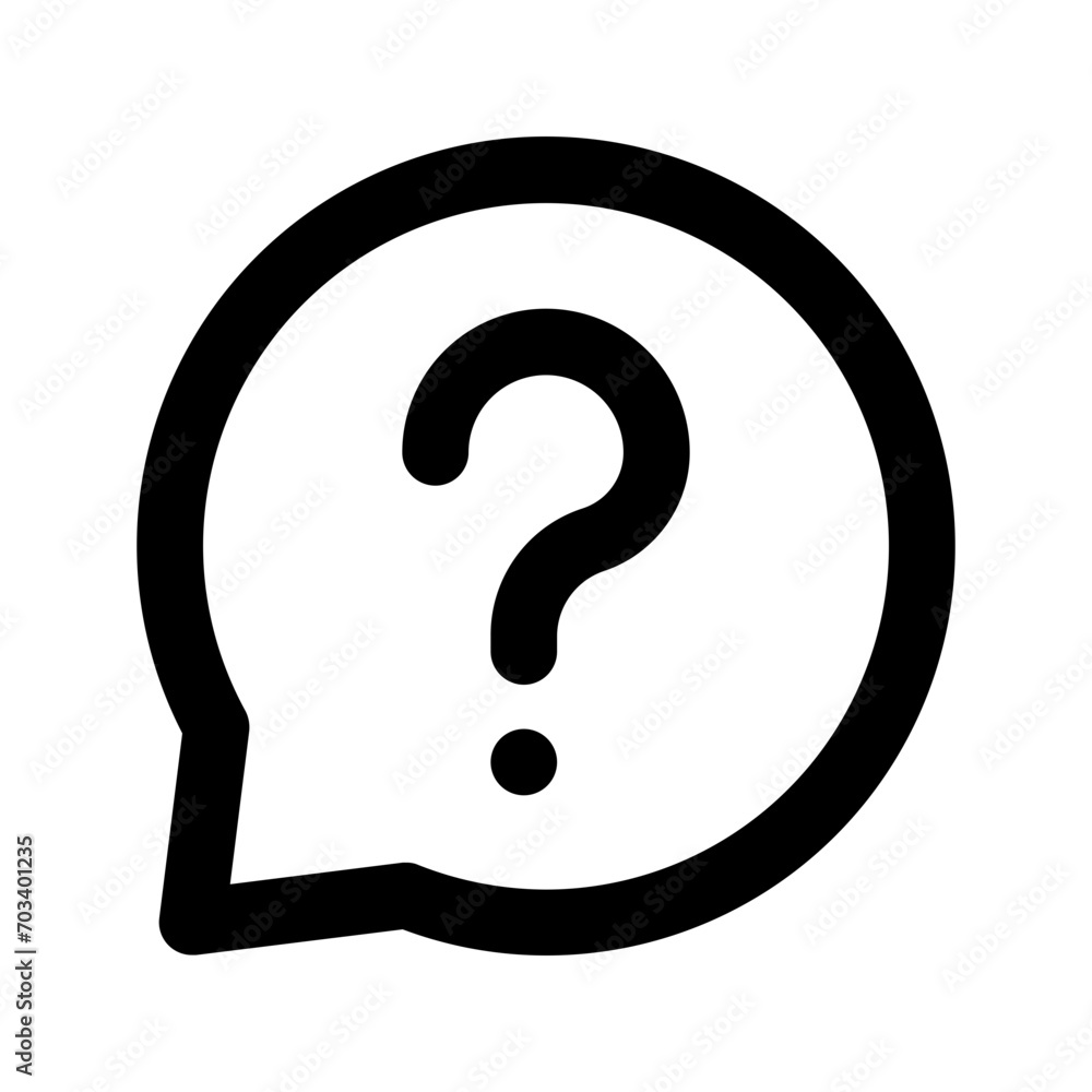 faq line icon faq line icon