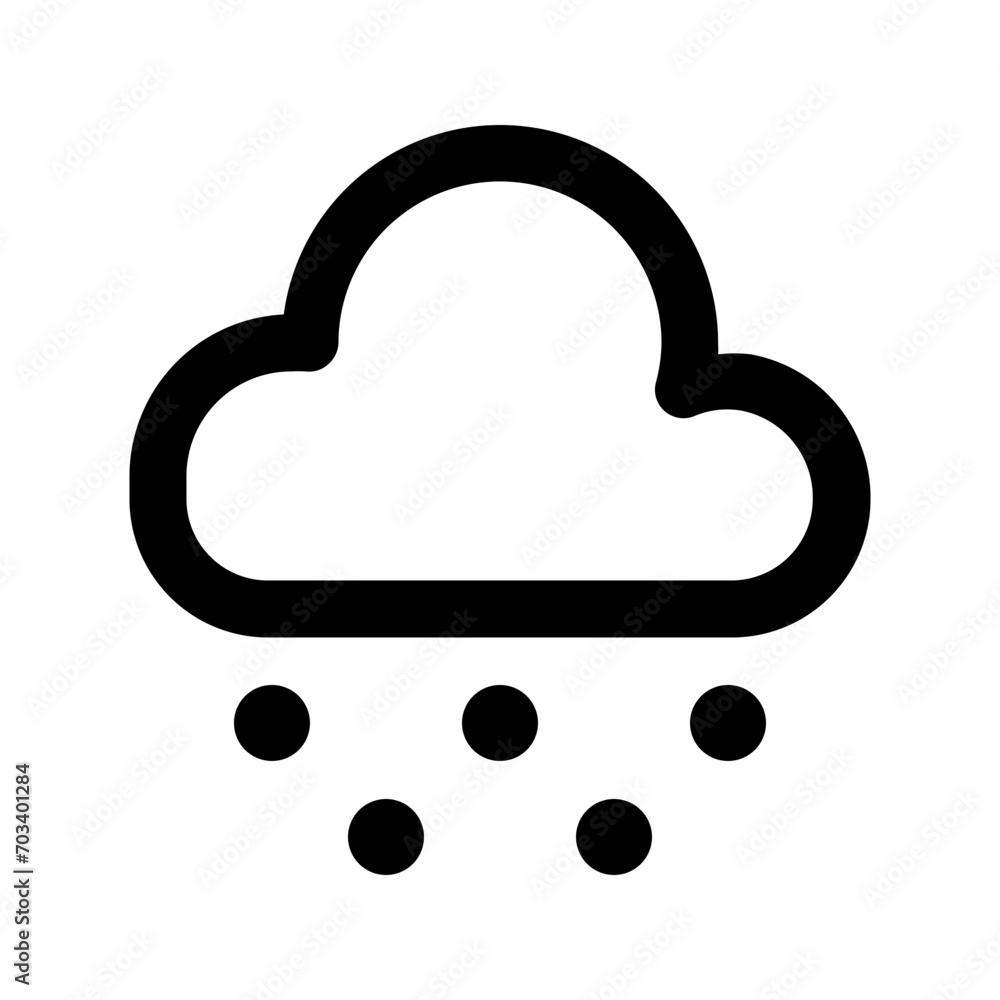 hail line icon hail line icon