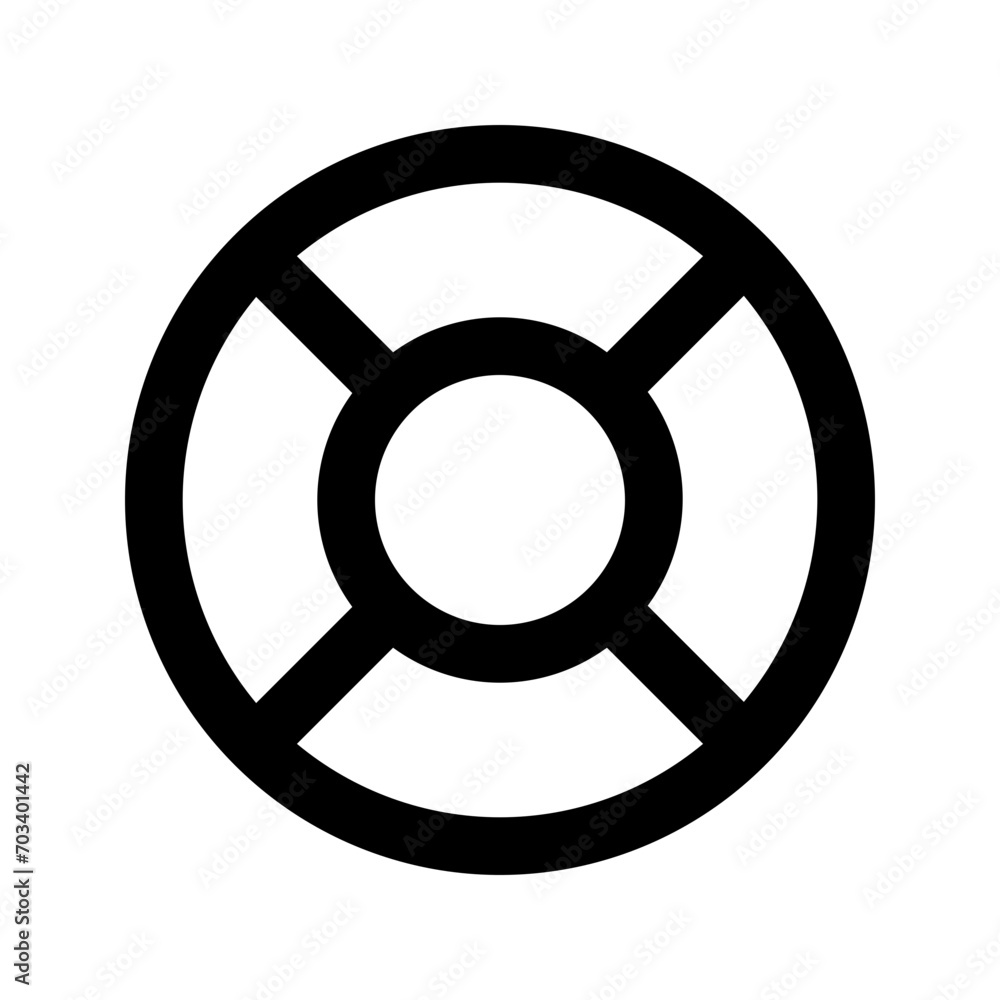 lifeguard line icon lifeguard line icon