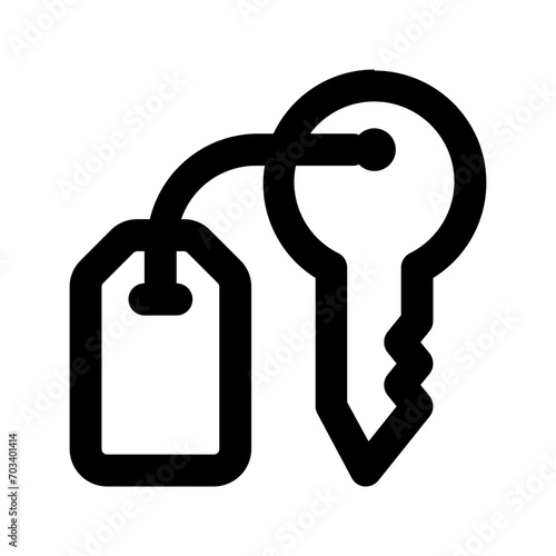 key room line icon