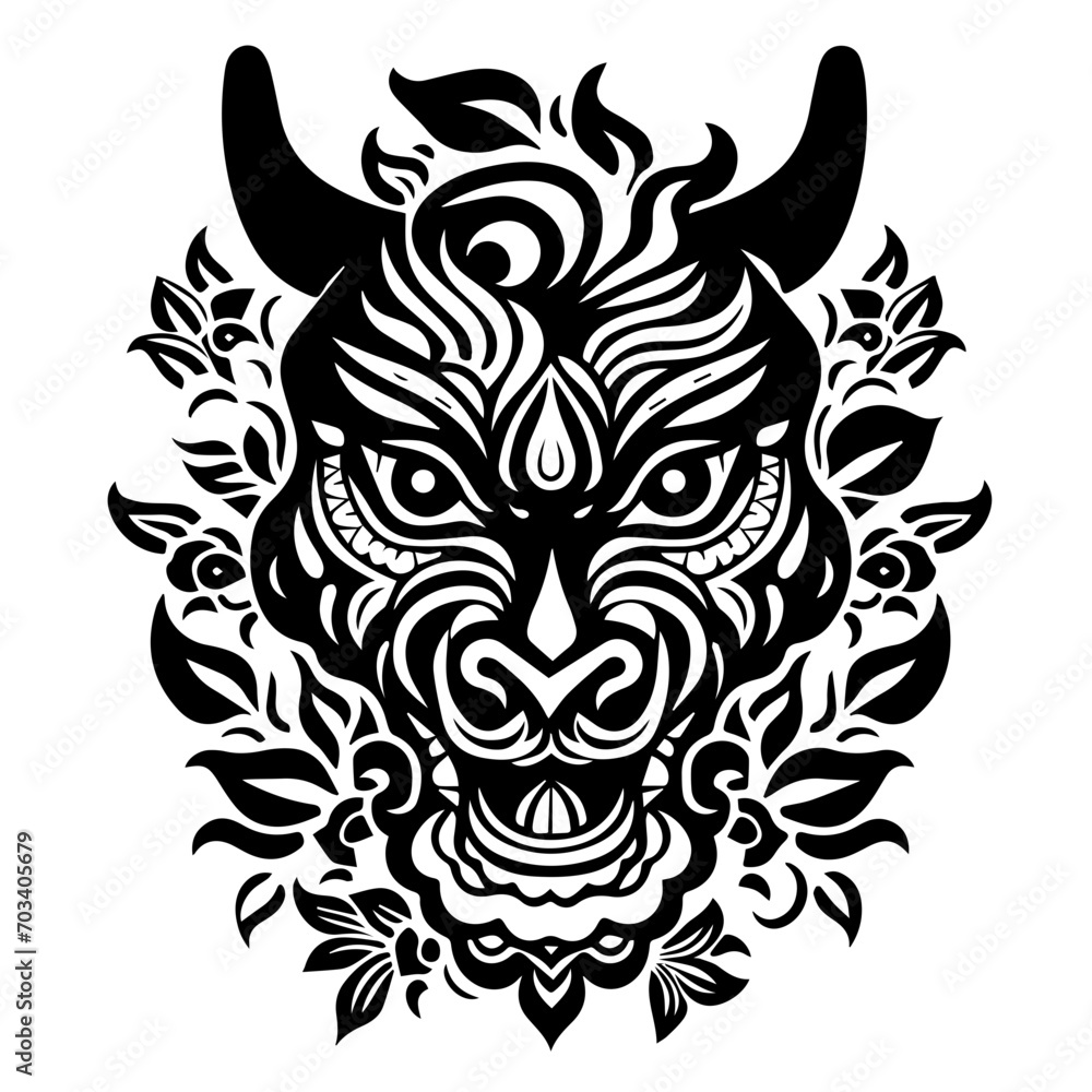 Mystical Dragon Fantasy Art Vector Mystical Dragon Fantasy Art Vector