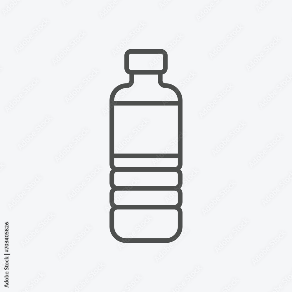 water bottle vector icon. water bottle symbol vector design template. simple and clean vector for graphic, web, ui ux, mobile design water bottle vector icon. water bottle symbol vector design template. simple and clean vector for graphic, web, ui ux, mobile design