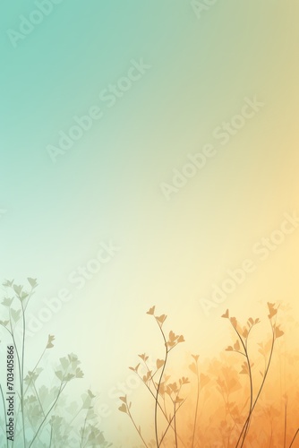 Brown aqua goldenrod pastel gradient background  © Celina