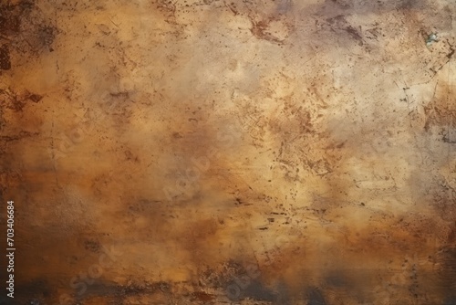 Bronze background on cement floor texture © Celina