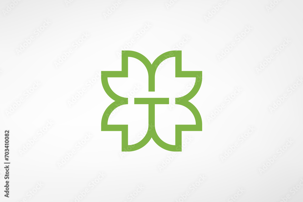 A simple logo that combines the letters T and flowers. Impressed natural, suitable for cosmetic and other companies. A simple logo that combines the letters T and flowers. Impressed natural, suitable for cosmetic and other companies.