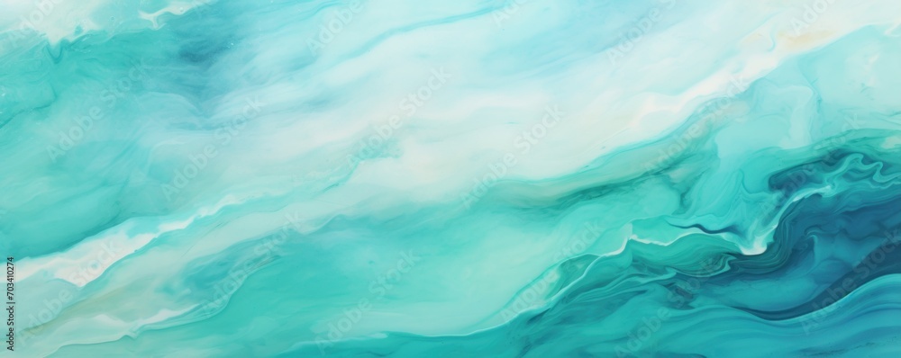 Aquamarine marble texture and background 