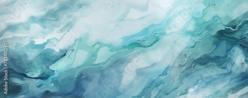 Aquamarine marble texture and background 