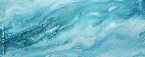 Aquamarine marble texture and background 