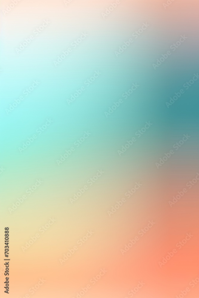 Aqua peach steel pastel gradient background soft