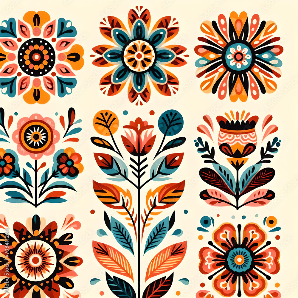 seamless floral pattern seamless floral pattern