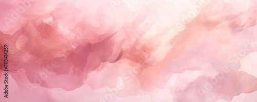 Abstract watercolor paint background by tan and rose pink with liquid fluid texture for background