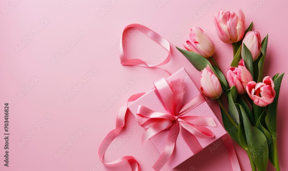 Romantic background. Beautiful flowers for Valentine's Day. Romantic background with flowers for birthday, wedding. Spring background with flowers