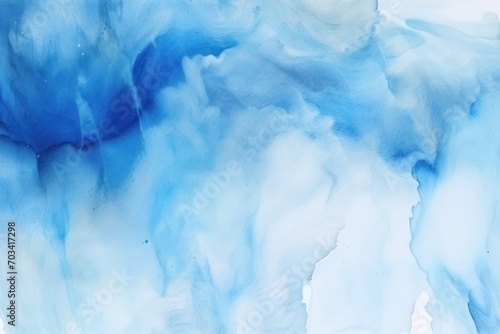 Abstract watercolor paint background by ivory and cornflower blue with liquid fluid texture for background, banner 