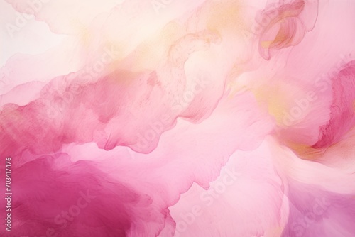 Abstract watercolor paint background by fuchsia and sand beige with liquid fluid texture for background, banner 