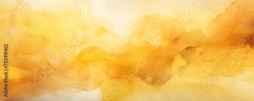 Abstract watercolor paint background by dark goldenrod and thistle with liquid fluid texture for background, banner  photo