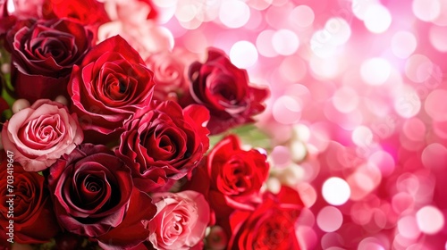 Beautiful flowers. Valentine's Day. Romantic background with flowers for birthday, wedding. Spring background with flowers