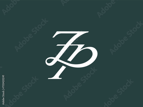 ZP modern, classic and mature monogram. The unique serif font makes the logo look attractive and trendy. Perfect for fashion, personal brand, retail, law firm, business consulting, etc.
