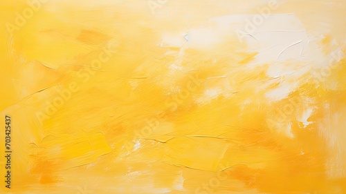 黄色の油絵背景_2