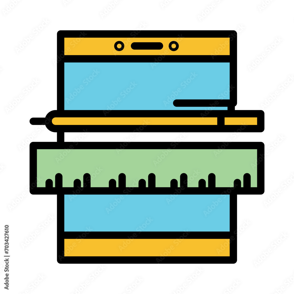 Art Creative Idea Filled Outline Icon Art Creative Idea Filled Outline Icon