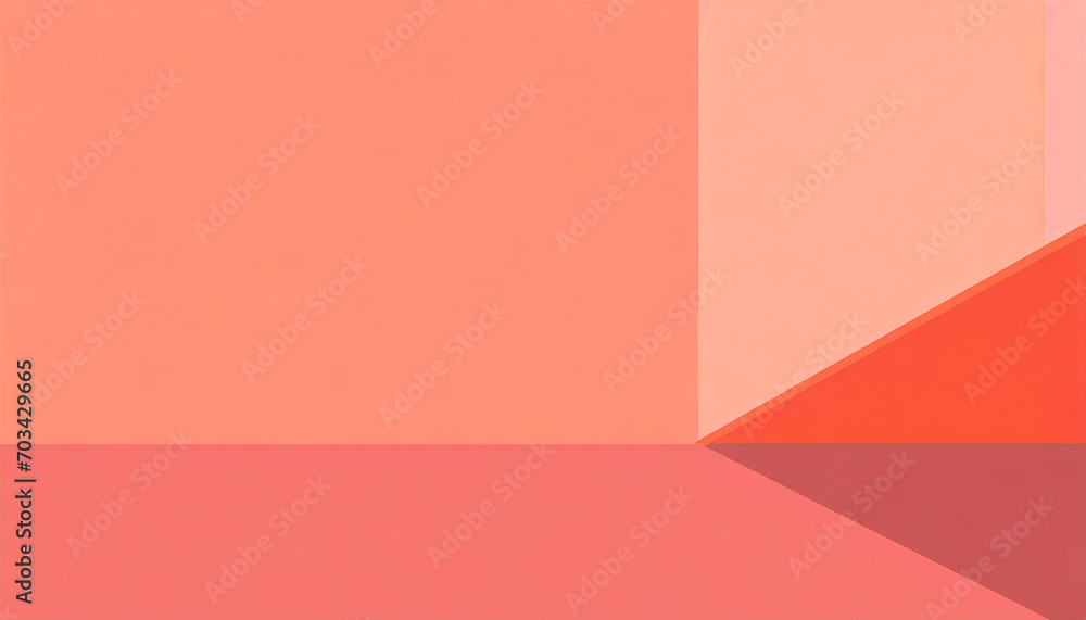 Peach colored background with different shades: simple, clean, neutral. Creative geometry pattern template. Trendy design for banner, social media. Creative geometry pattern template. Copy space. Peach colored background with different shades: simple, clean, neutral. Creative geometry pattern template. Trendy design for banner, social media. Creative geometry pattern template. Copy space.