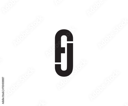 Letter FJ Logo