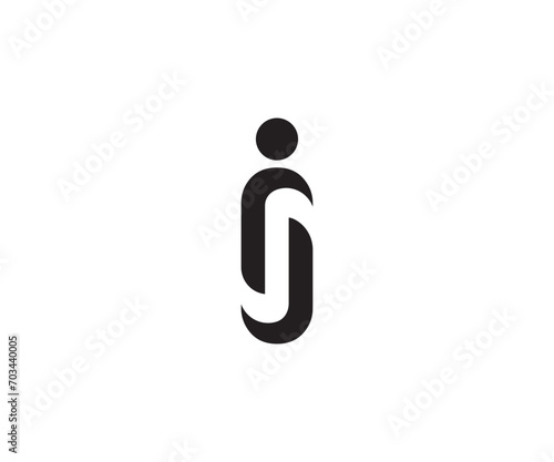 Letter IS Logo